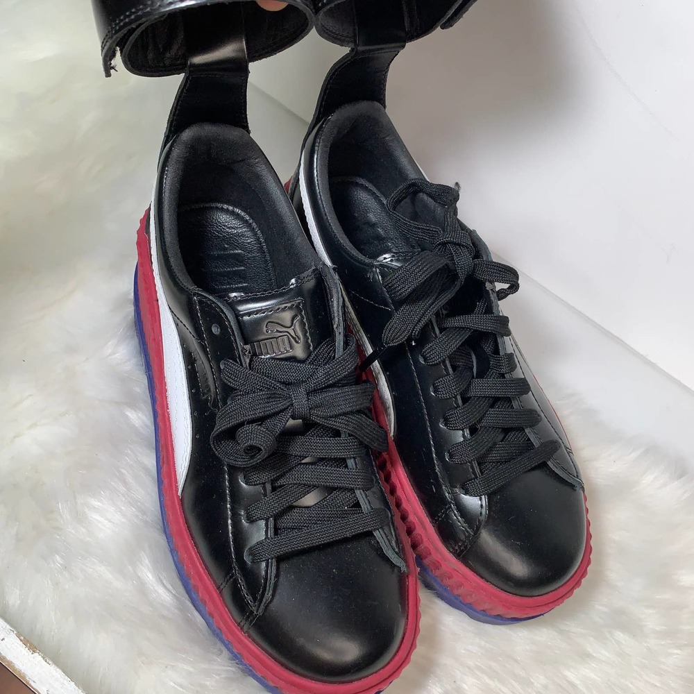 PUMA Fenty x Rihanna Ankle Strap Creeper platform Size 8 US - Picture 9 of 16